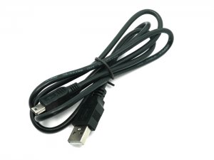 USB Kabel Mini USB (100cm) schwarz