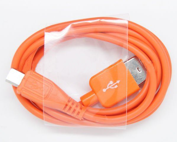 USB Micro-B Kabel - Orange 1m