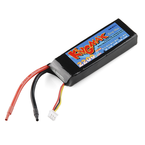 Lithium Ion Polymer Battery - 2.2Ah / 7.4V