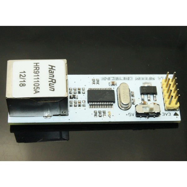 ENC28J60 Mini Ethernet Module (3.3V/5V)