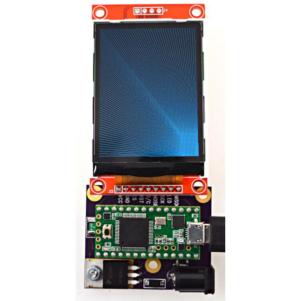 Color 320x240 TFT Display w/ ILI9341 Controller for Teensy 3.1