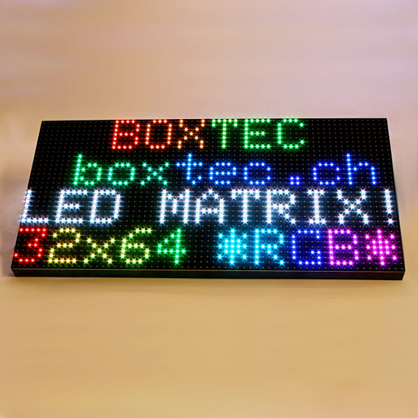 64x32 RGB LED Matrix - 5mm Abstand