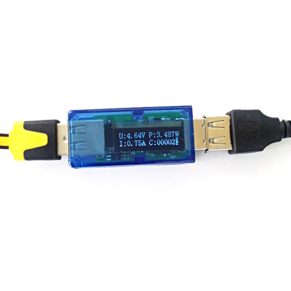 USB Voltmeter mit OLED Anzeige