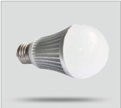 LED Lampe E27 9W (weiss)