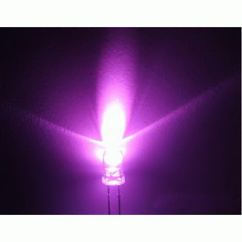 5mm LED pink - clear