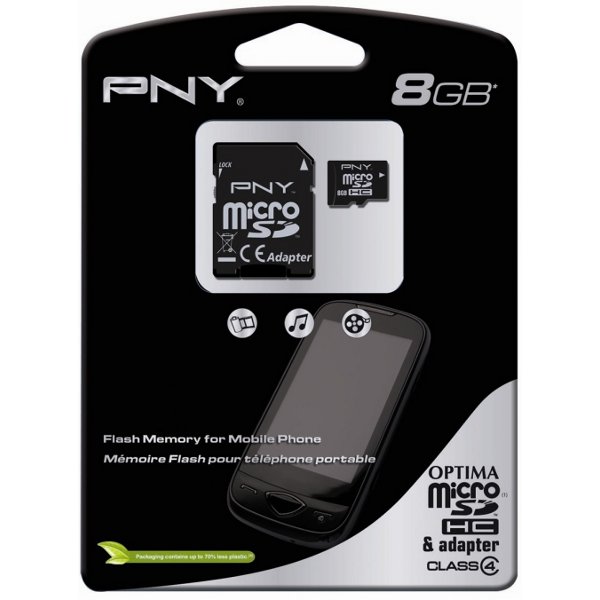 PNY microSD Karte 8GB