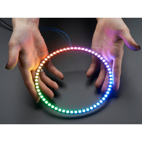 NeoPixel Ring 1/4 - 15 x WS2812 5050 RGB LED