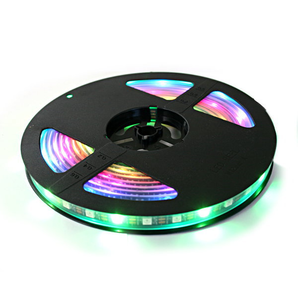 LED NeoPixel Strip 5m (SK6812 - 60LED/m - schwarzes PCB - IP67)