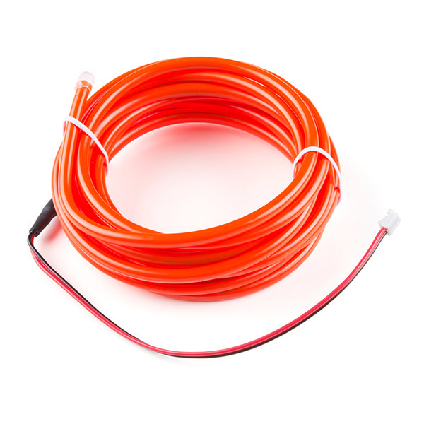 EL Wire bendable - Red 3m