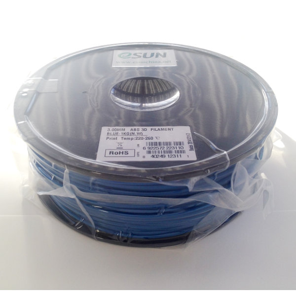ABS Filament 3mm blau (1kg)