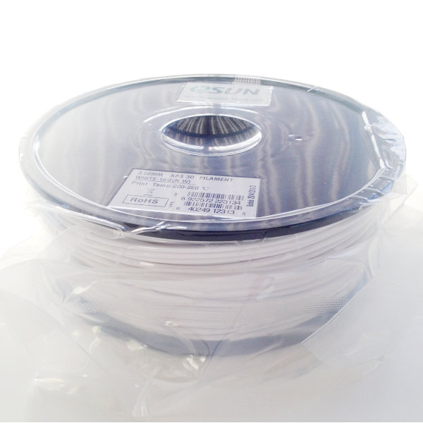 ABS Filament 3mm white (1kg)