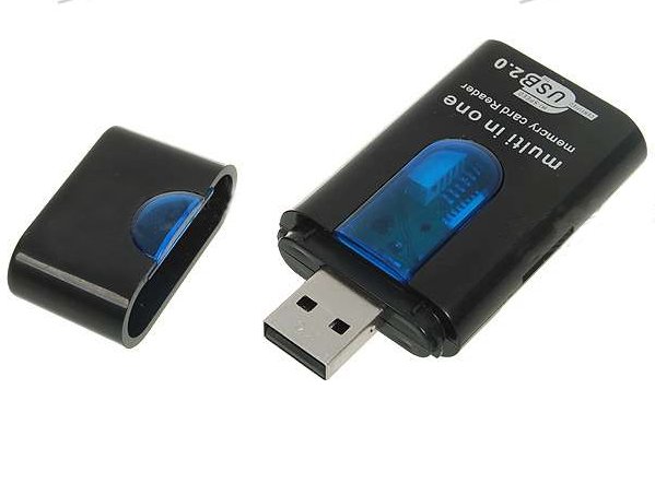 USB 2.0 SD/M2/MS/TF Card Reader