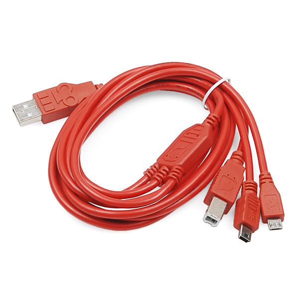 SparkFun Cerberus USB Kabel - 180cm