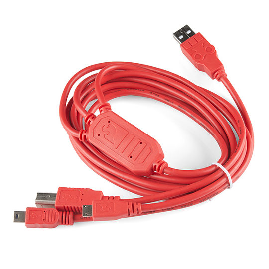 SparkFun Cerberus USB Cable (Hub) - 180cm
