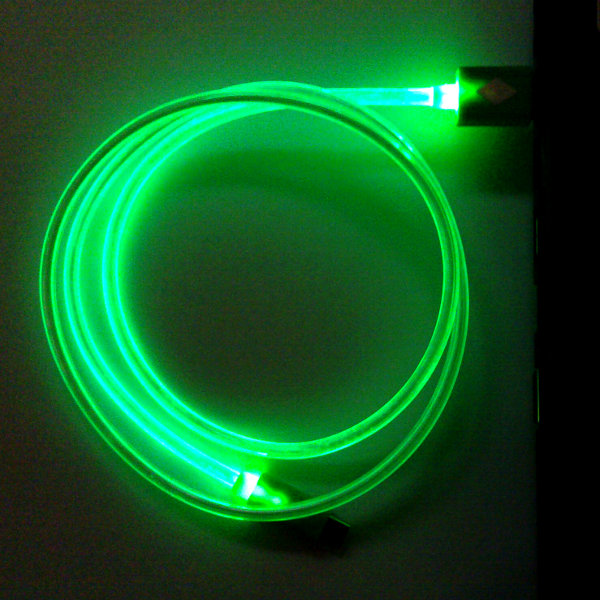 USB Micro-B Cable 90cm - Green light