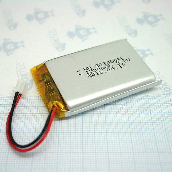 Lithium Ion Polymer Batteries Pack - 1500mAh