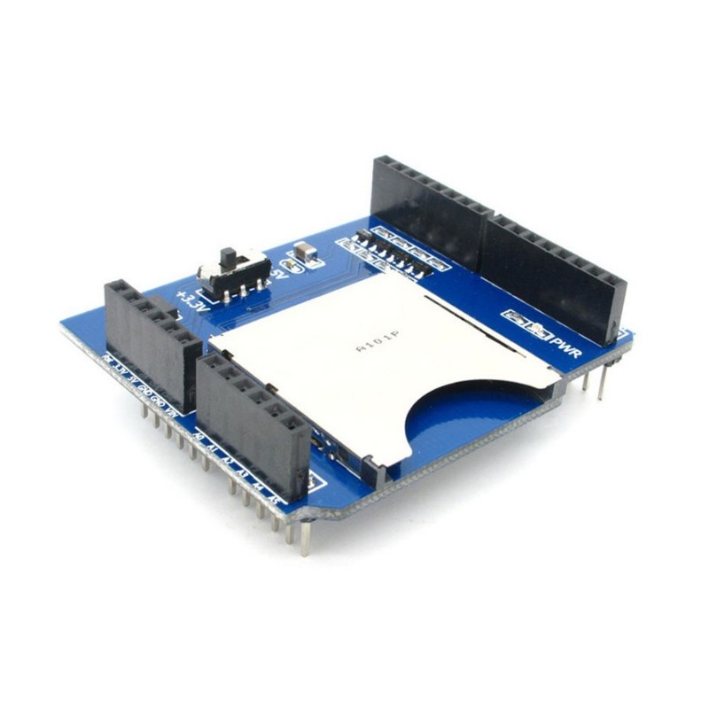Stackable SD Card Shield for Arduino v2.0