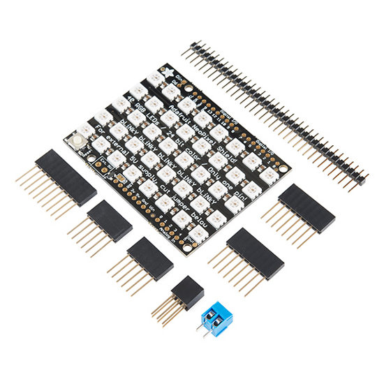 NeoPixel Shield - 40 RGB LED Pixel Matrix