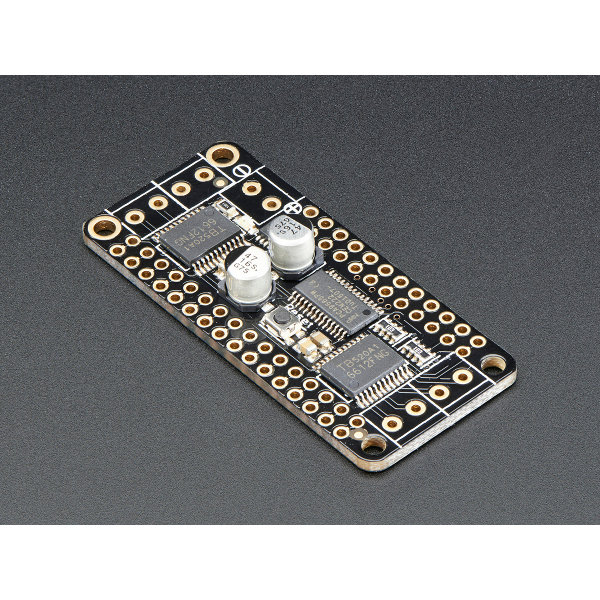 DC Motor + Stepper FeatherWing Add-on for all Feather Boards