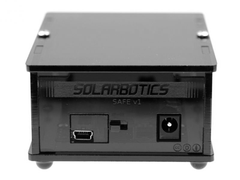 SAFE - Solarbotics Arduino Freeduino Enclosure (schwarz)