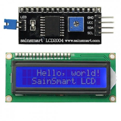 1602 LCD Module white characters blue backlight I2C