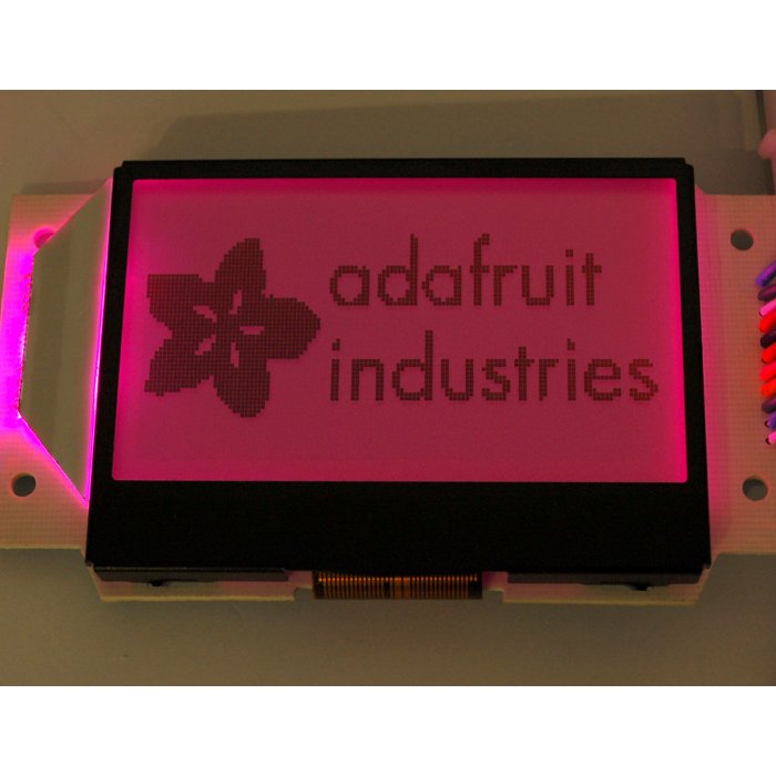 Graphic ST7565 Positive LCD (128x64) with RGB backlight