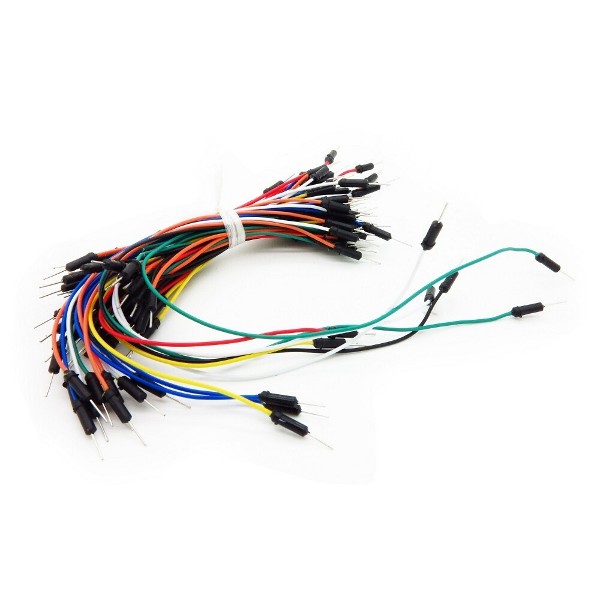 Breadboard Jumper Wire m-m (75-cable pack)