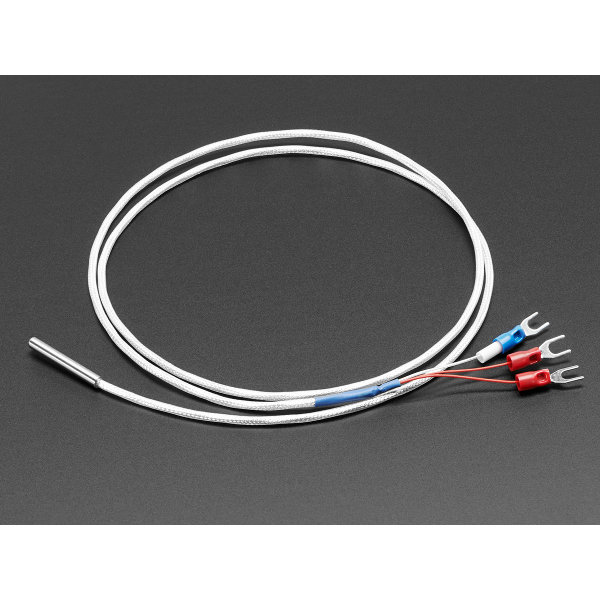 Platinum RTD Sensor - PT100 - 3-Wire (1m)
