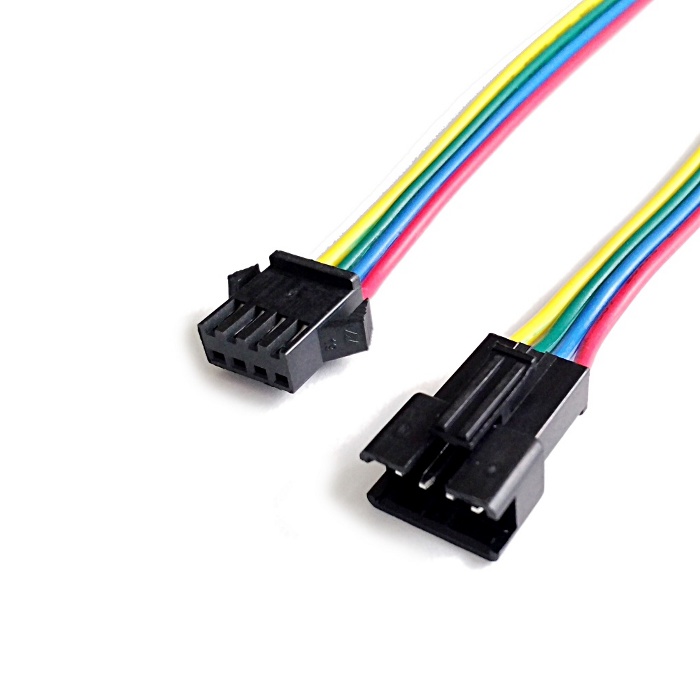 Pixel LED Strip - Pigtail 4-Pin Connector 15cm (pair)