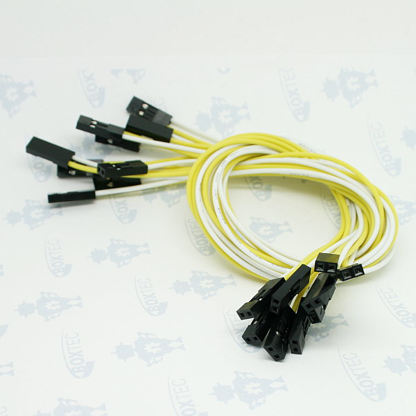 2pin dual female Jumper Wire (300mm) 10Stk.