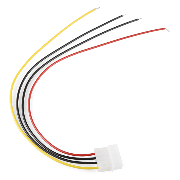 4-Pin Molex Connector - Pigtail