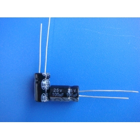 Electrolytic Capacitor 100uF/25V