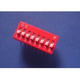 Dip Switch 8 Positions