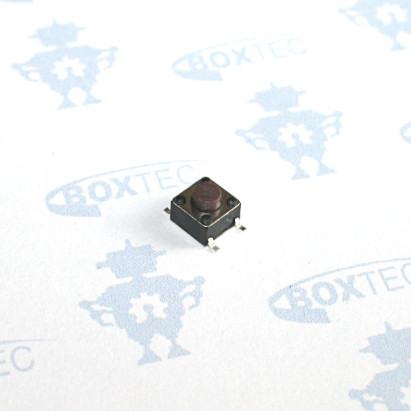 Mini Momentary Push Button Switch SMD (brown) - 6x6mm
