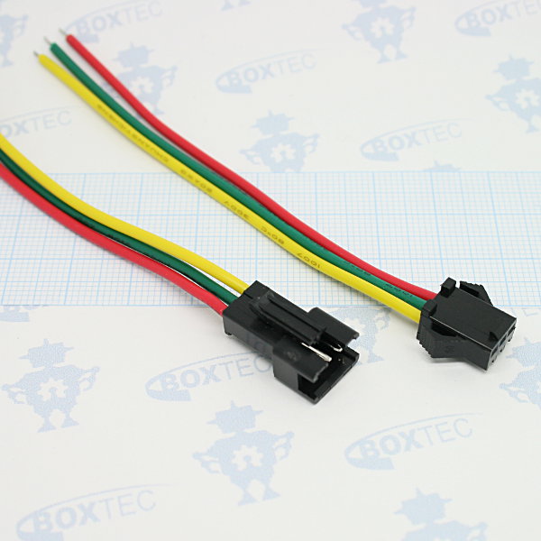 Neopixel LED Strip - Pigtail Connector 10cm (pair)