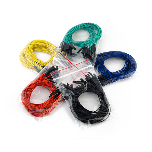 Jumper Wires Premium 12" F/F (100pcs)