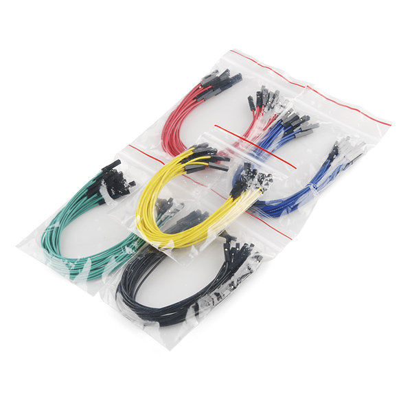Jumper Wires Premium 6" F/F (100pcs)