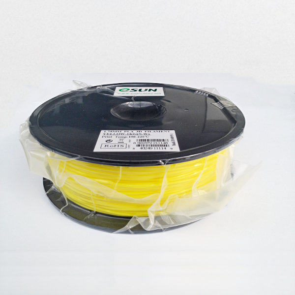 PLA Filament 1.75mm yellow (1kg)
